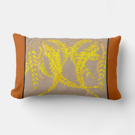 Lumbar Honey Locust en un Cojín decorativo