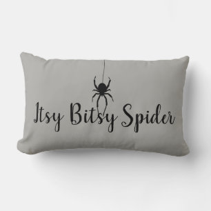 Lumbar Itsy Bitsy Spider Cojín decorativo de Halloween