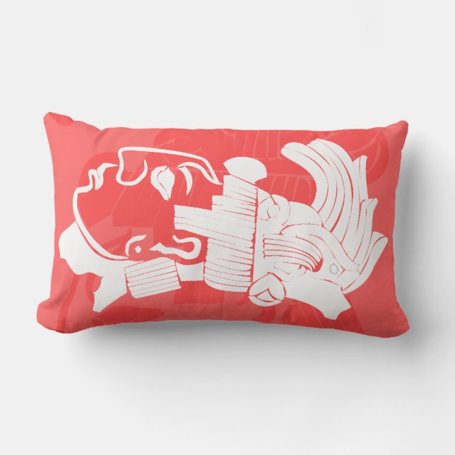 Lumbar MAYA 13" del Cojín decorativo X 21 " (Anverso)