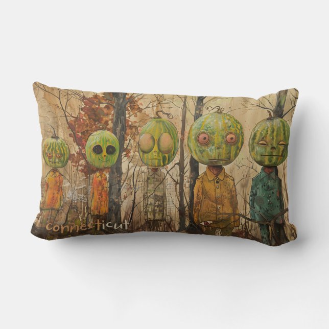 Lumbar Melon Heads Cojín decorativo V (Reverso )