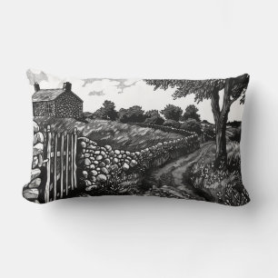 Lumbar Muro de piedra en Cojín decorativo Connecticut