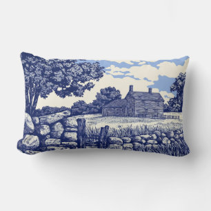 Lumbar Muro de piedra en Cojín decorativo Connecticut