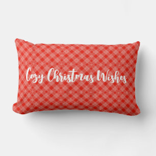 Lumbar Navidades acogedores desean un Cojín decorativo re