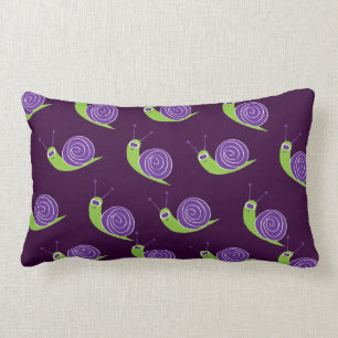 Lumbar Patrón de caracol Cojín decorativo Mojo americano