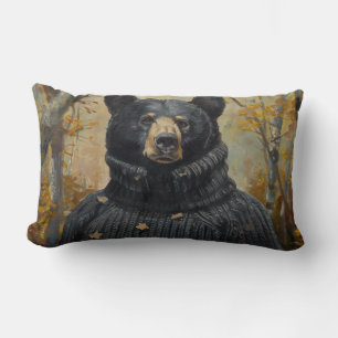 Lumbar Suéter con el uso del oso en el Cojín decorativo d
