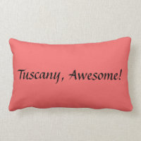 ¡Toscana, impresionante! Cojín decorativo de la