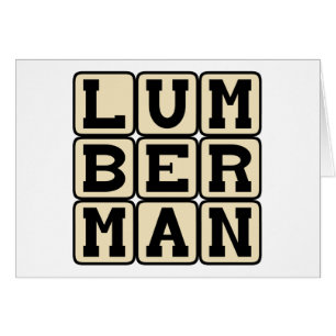 Lumberman, cortador de madera