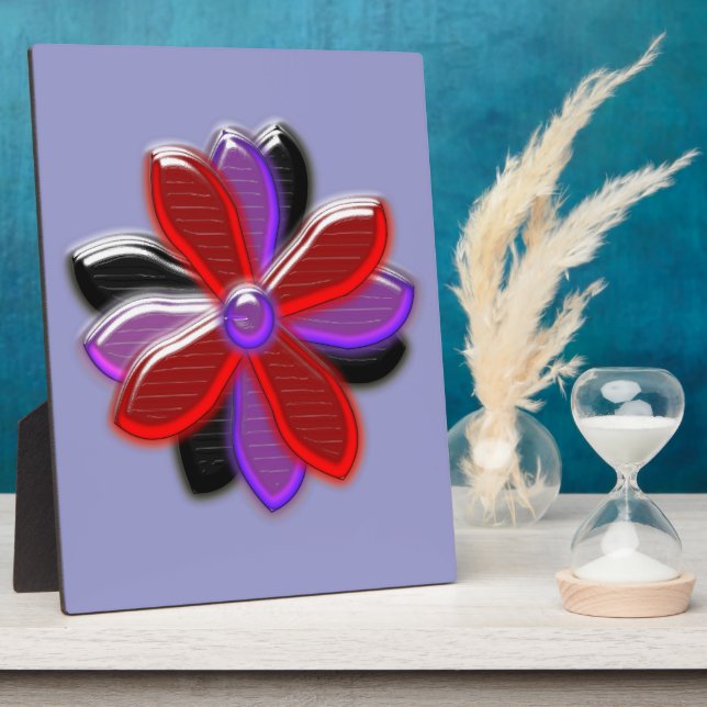 Luminosa placa de flores de Daisy (Lado)