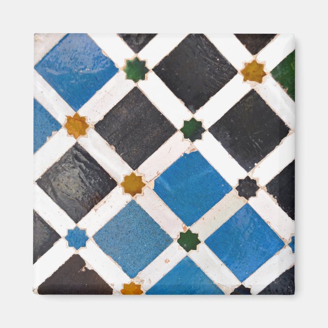 Luminosas plazas y el imán mosaico de estrellas (Frente)