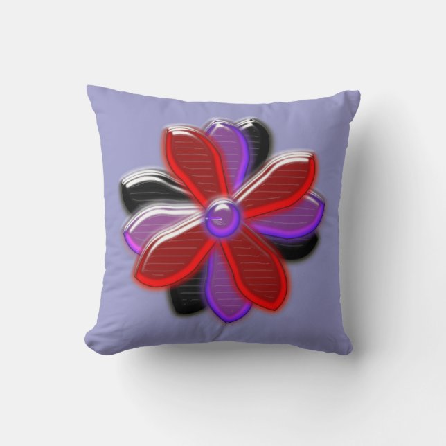 Luminoso almohada de flores de margarita (Anverso)
