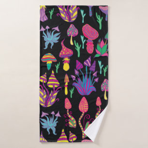 Luminoso, alucinógeno, decorativo, fantástico hong