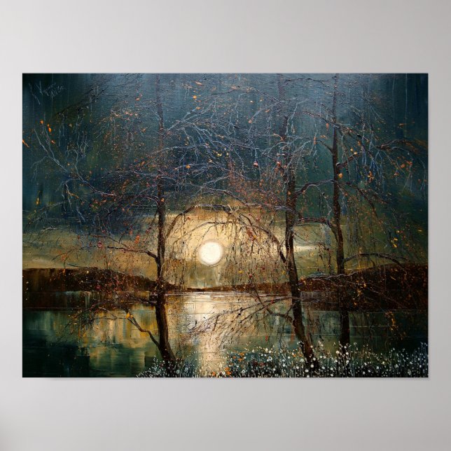 Luna, arte contemporáneo. (Frente)