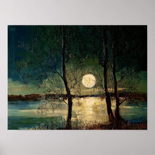 Luna, arte contemporáneo, (Frente)