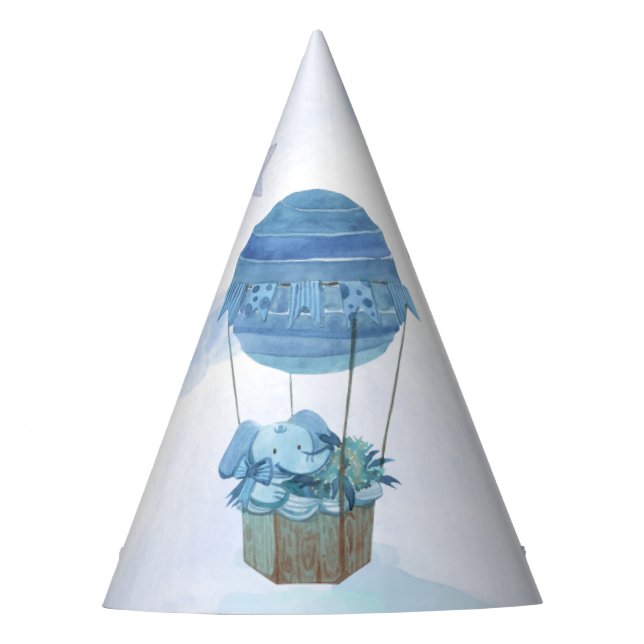 Luna azul gorra de la fiesta de cumpleaños del peq (Anverso)