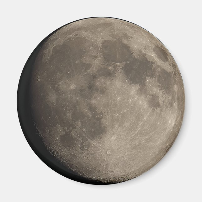 Luna de fotos 2. imán (Frente)
