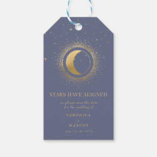 luna de oro celestial salven las etiquetas de rega