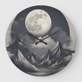 Luna de reloj de pared