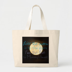 Luna del bebé del algodón a la bolsa de pañales