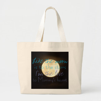 Luna del bebé del algodón a la bolsa de pañales