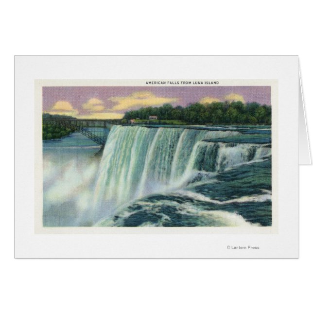 Luna Island View of American Falls (Anverso (Horizontal))