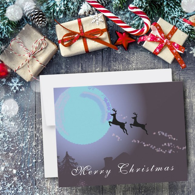 Luna Mágica de Navidad Reno Feliz Navidad (Subido por el creador)