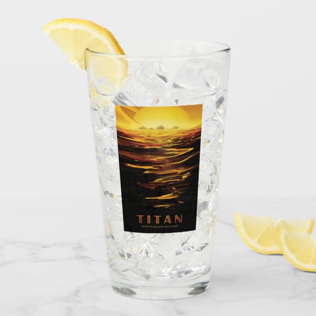 Luna más grande de Titán en el planeta Saturno (Anverso (hielo))