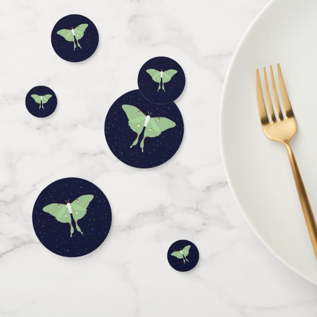 Luna Moth - Table Confetti (Grupo)