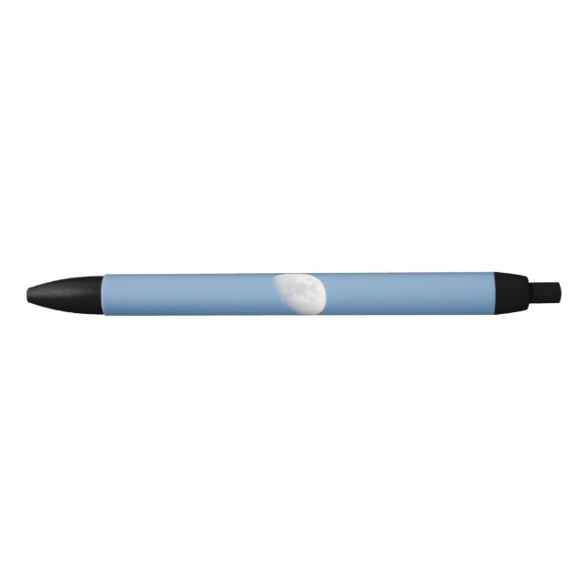 Luna parcial y una pluma clara del cielo azul (Anverso)