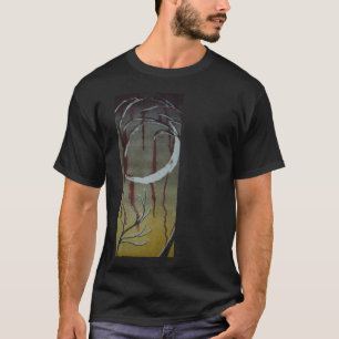 luna sin título del horror en una camisa
