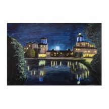 Luna sobre el arte acrílico de Broadmoor