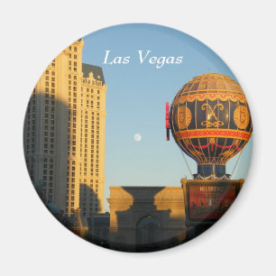 Luna sobre el imán de Las Vegas