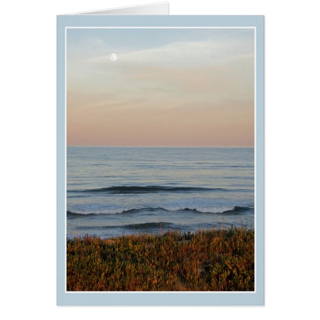 Luna sobre el océano (Frente)