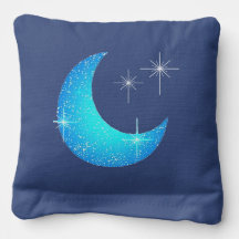 Luna y estrellas