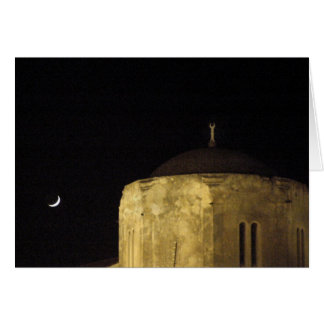 Luna y mezquita