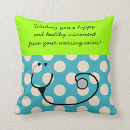 Lunares del trullo de la almohada del retiro de la