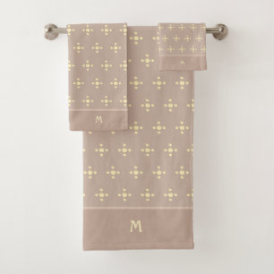 Lunares elegantes en beige de avellana afortunado
