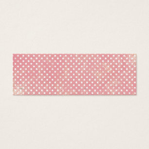 Lunares rosados del vintage