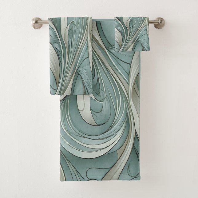 Lunas Menguantes (Waning Moons Bath Towel Set
)