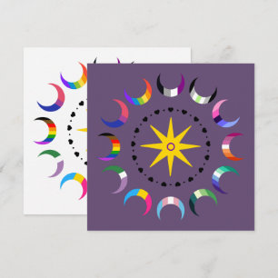 Lunas Orgullo Queer Crescent
