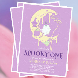 Lunático Un Fantasma Niños Cumpleaños 1 Halloween