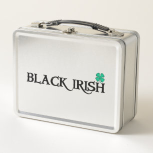 Lunbox irlandés de acero inoxidable negro