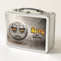 Lunch Box Frankenmoji Vintage