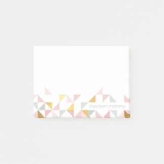 LUNCHBOX AMOR NOTA moderno modelo de triángulo azt