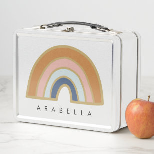 Lunchbox de arcoiris personalizado