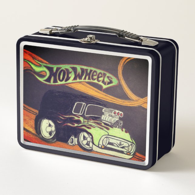 Lunchbox de coche de arte personalizado (Anverso)