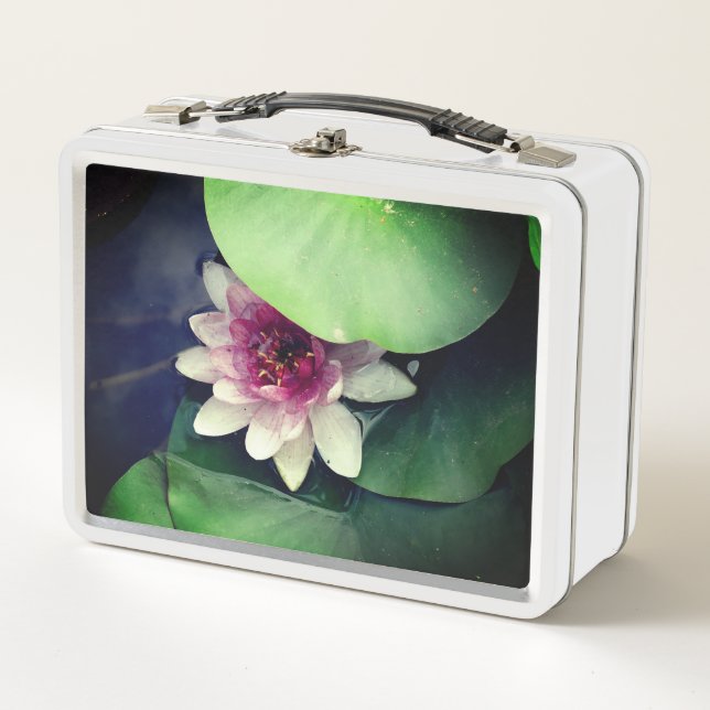 Lunchbox de fotografía de flor de Lotus (Anverso)