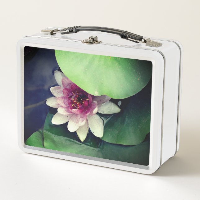 Lunchbox de fotografía de flor de Lotus (Anverso)
