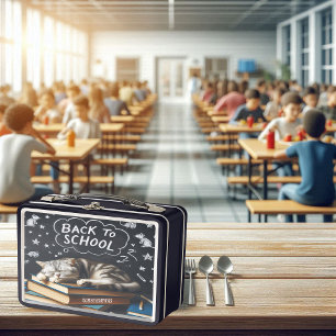 Lunchbox de gato de sueños de ratón