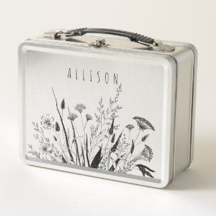 Lunchbox de la escuela de Chicas personalizados, b