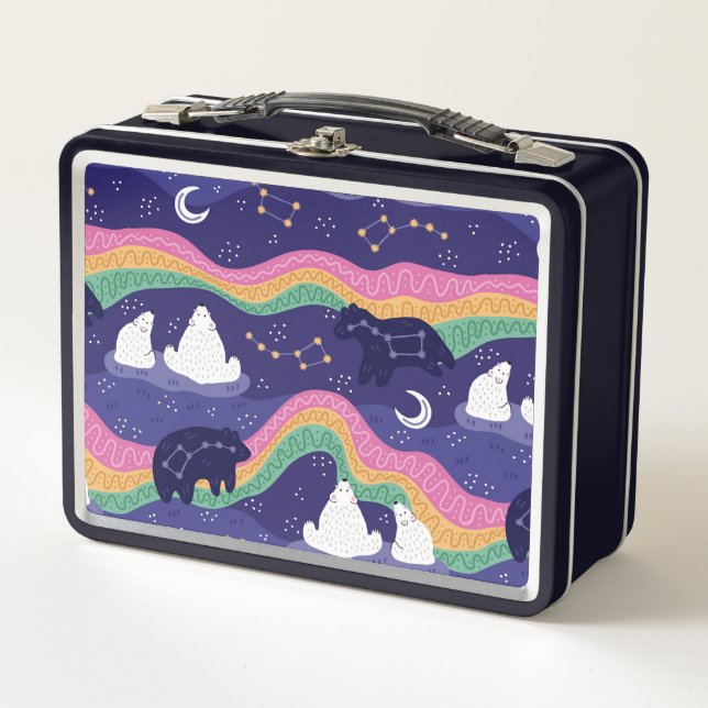 Lunchbox de las luces boreales (Anverso)